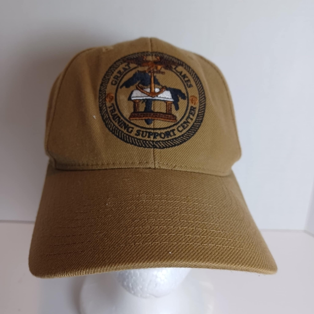 Great Lakes Training Support Center Hat Phan Tan Baseball Military Adjustable